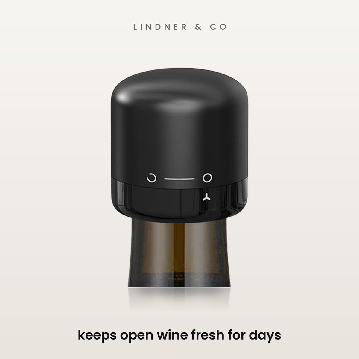 Mini wine stopper
